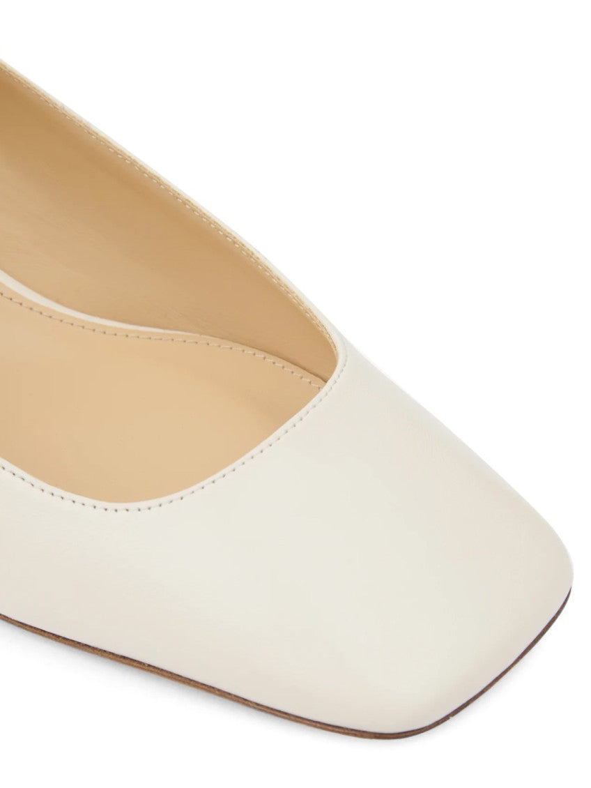 White Embellished Pumps 4