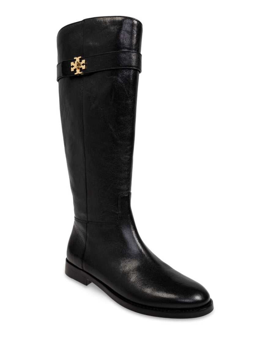 Black Zipper Boots 2