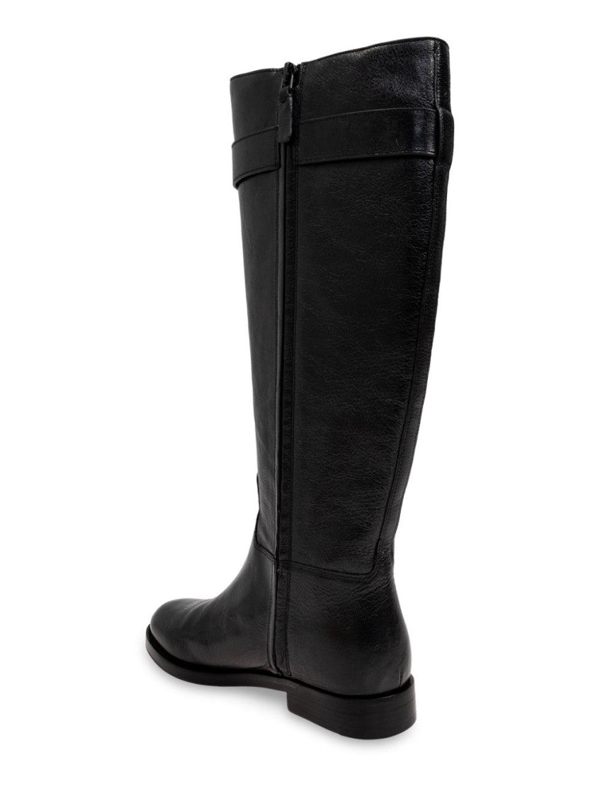 Black Zipper Boots 3