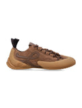 Brown Logo Sneakers 1