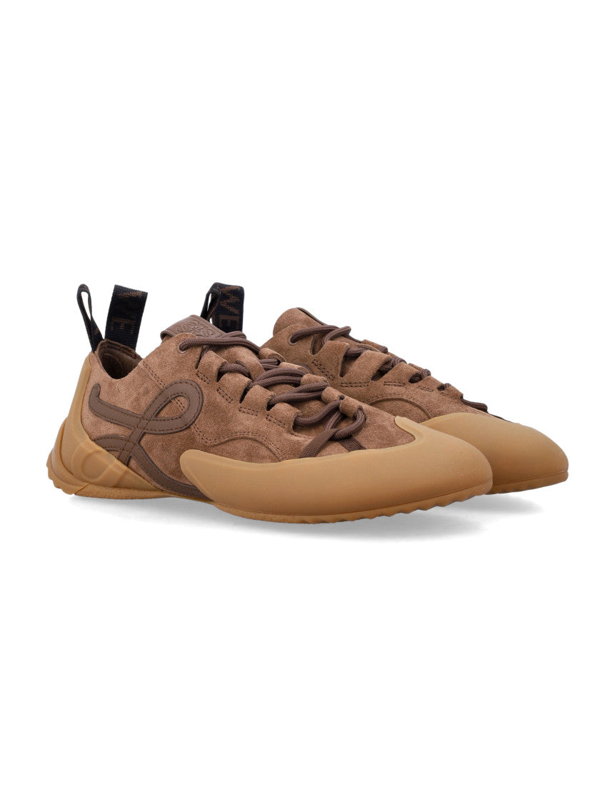 Brown Logo Sneakers 2