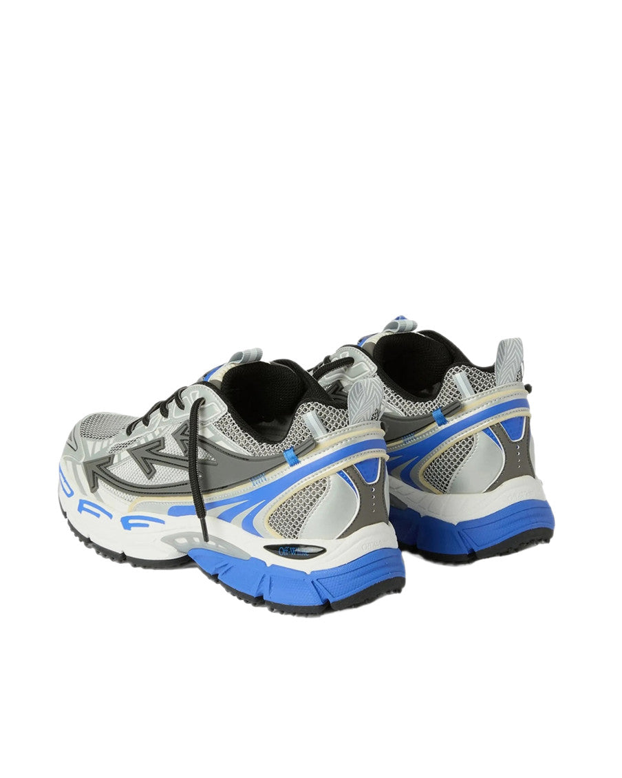 Grey Color Block  Sneakers 3