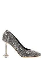 Silver Embellished Pumps 1