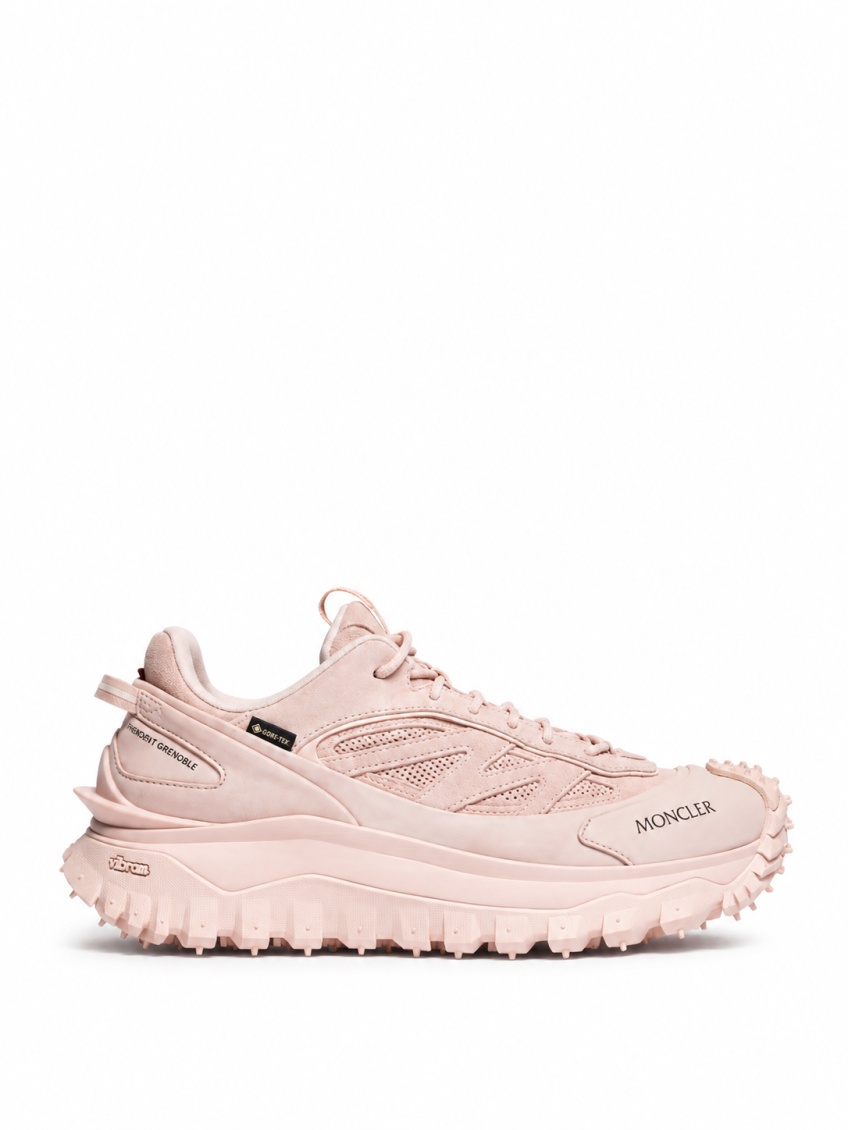 Light Pink Logo Sneakers 1