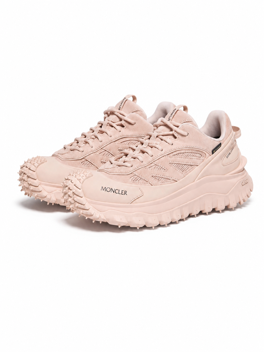 Light Pink Logo Sneakers 2