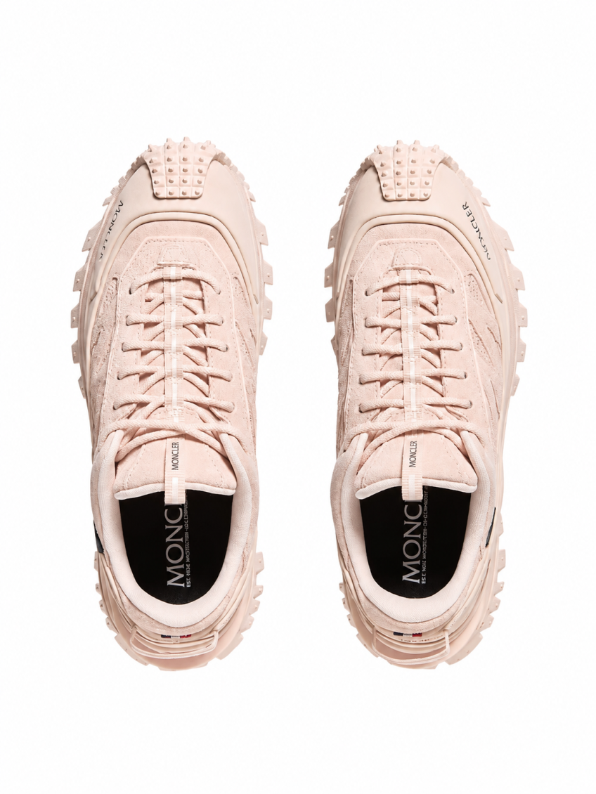 Light Pink Logo Sneakers 3