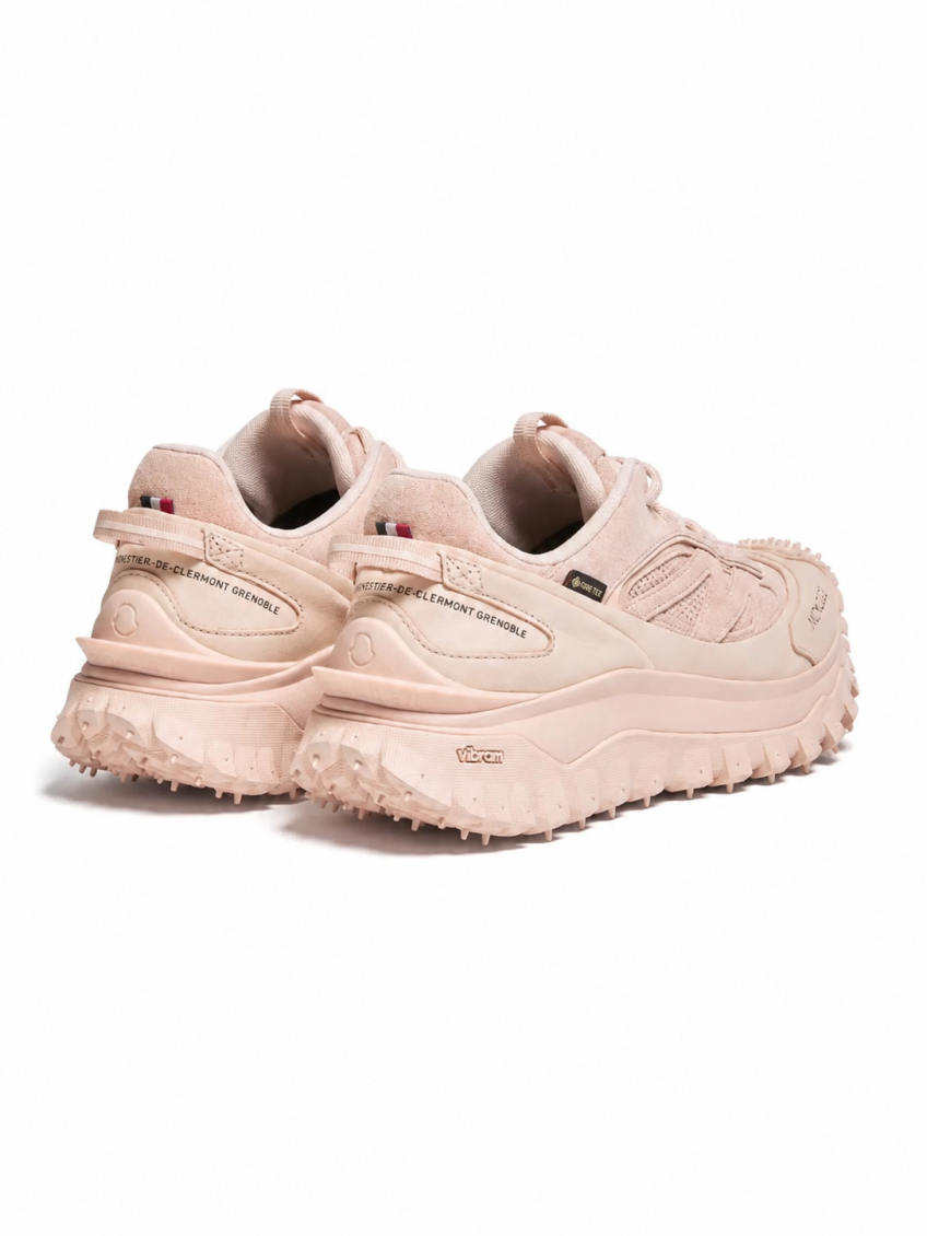 Light Pink Logo Sneakers 4