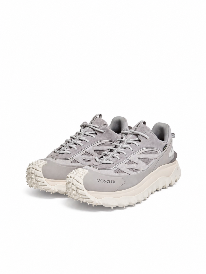 Grey Logo Sneakers 2