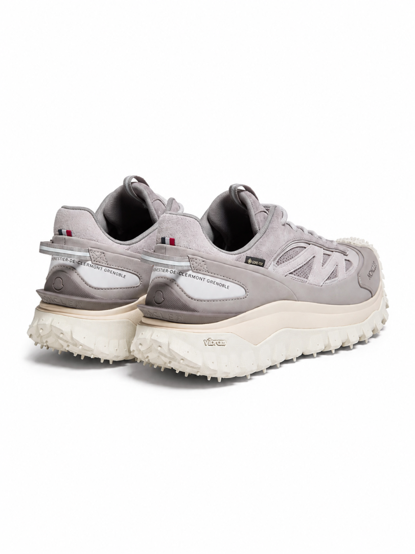 Grey Logo Sneakers 4