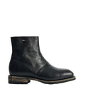 Black Zipper Boots 1