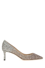 Silver Embellished Pumps 1
