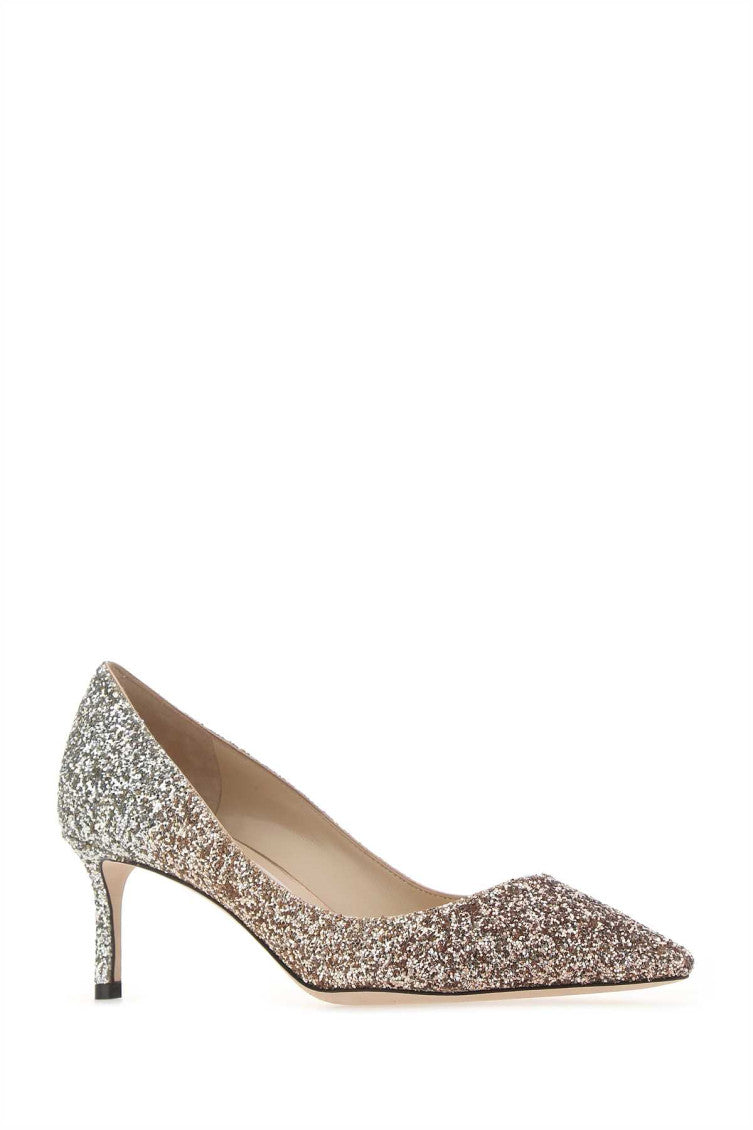 Silver Embellished Pumps 2