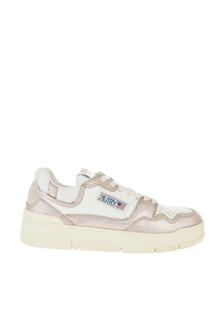 Pink Logo Sneakers 1