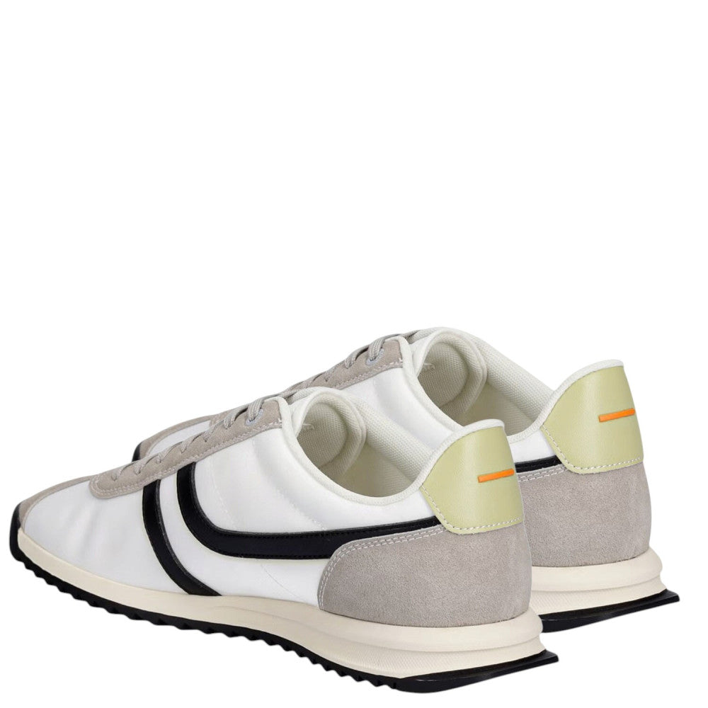 White Color Block  Sneakers 4