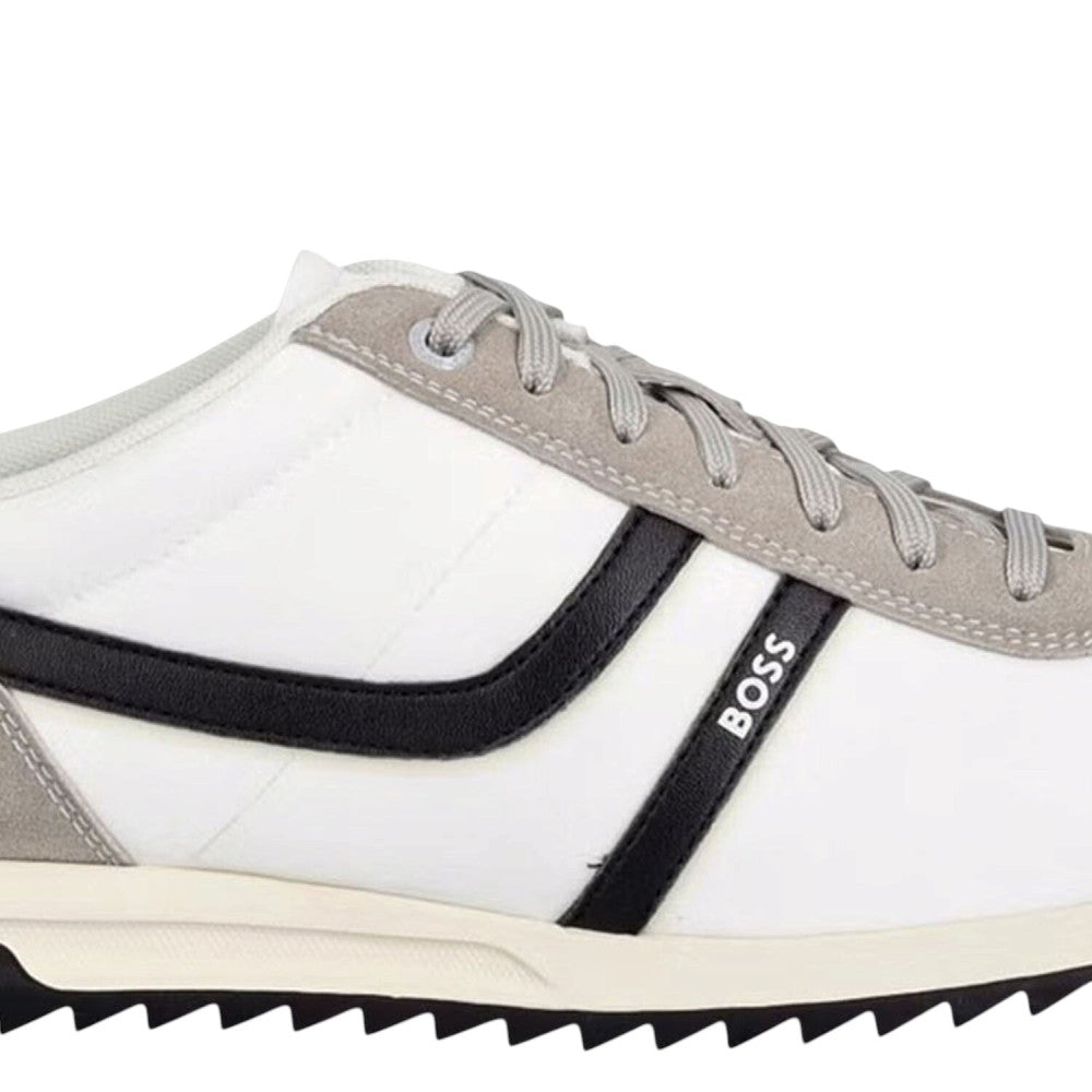 White Color Block  Sneakers 5