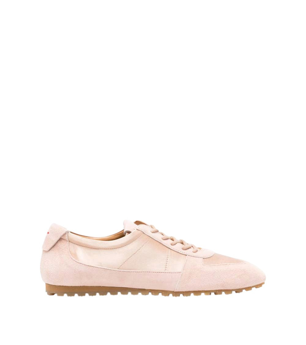 Pink Suede Sneakers 1