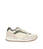 Off White Color Block Parkour-Runn Sneakers 1