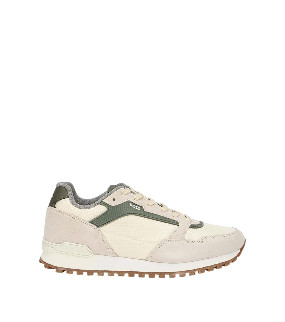 Off White Color Block Parkour-Runn Sneakers 2