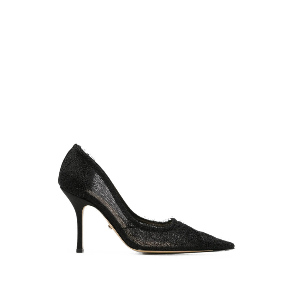 Black Lace Pumps 1