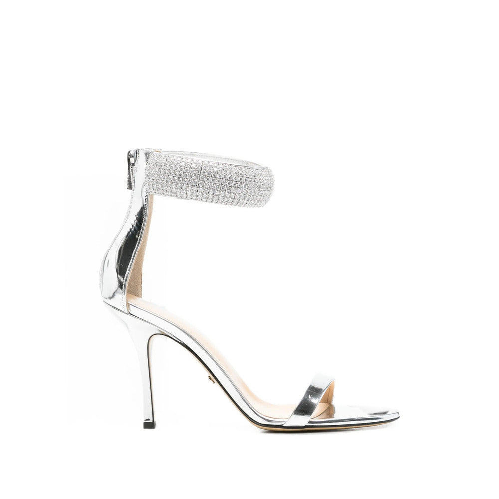 Silver Crystal Heels 1