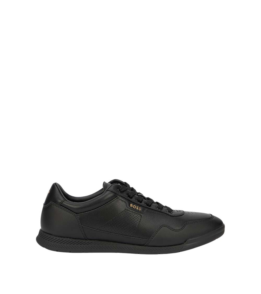 Black Titanium Logo Sneakers 2
