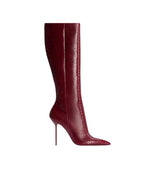 Red Animal Print  Boots 1