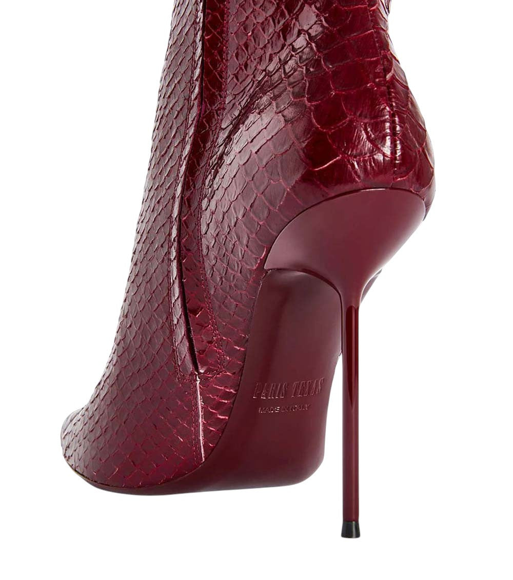 Red Animal Print  Boots 5