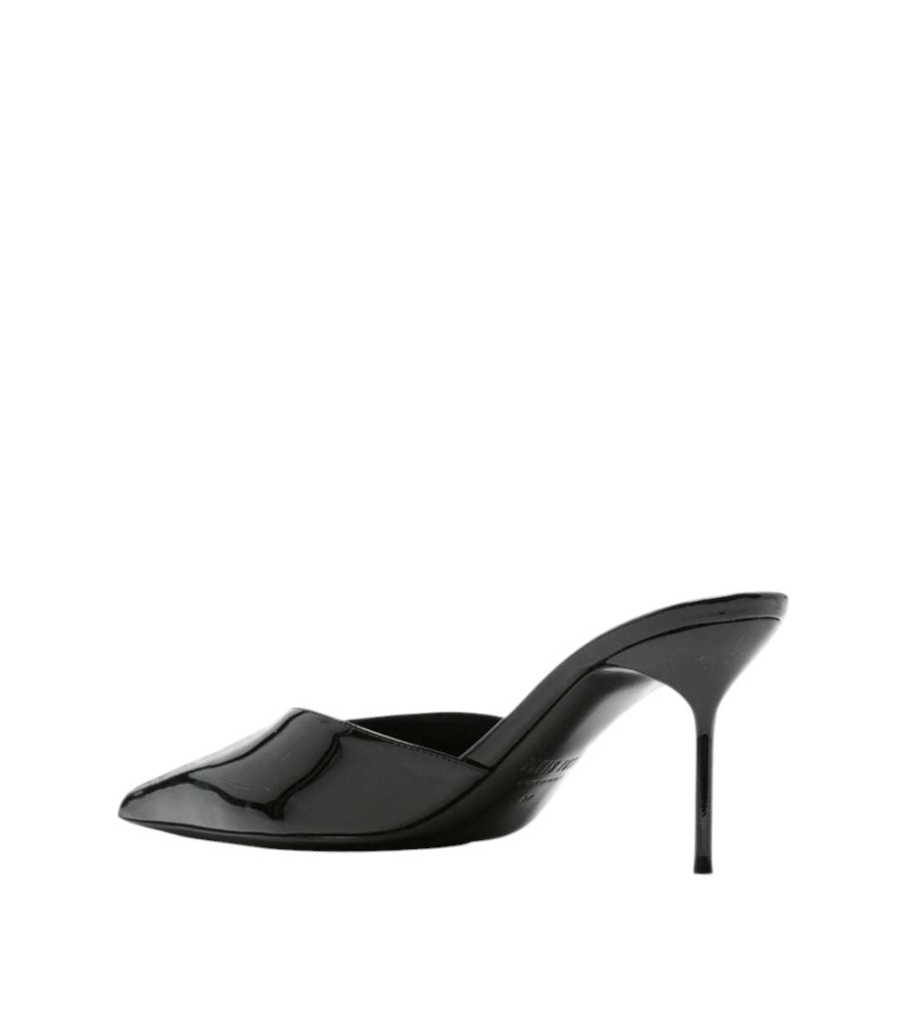 Black V-Vamp Mules 4
