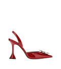 Red Embellished Begum Pumps 1