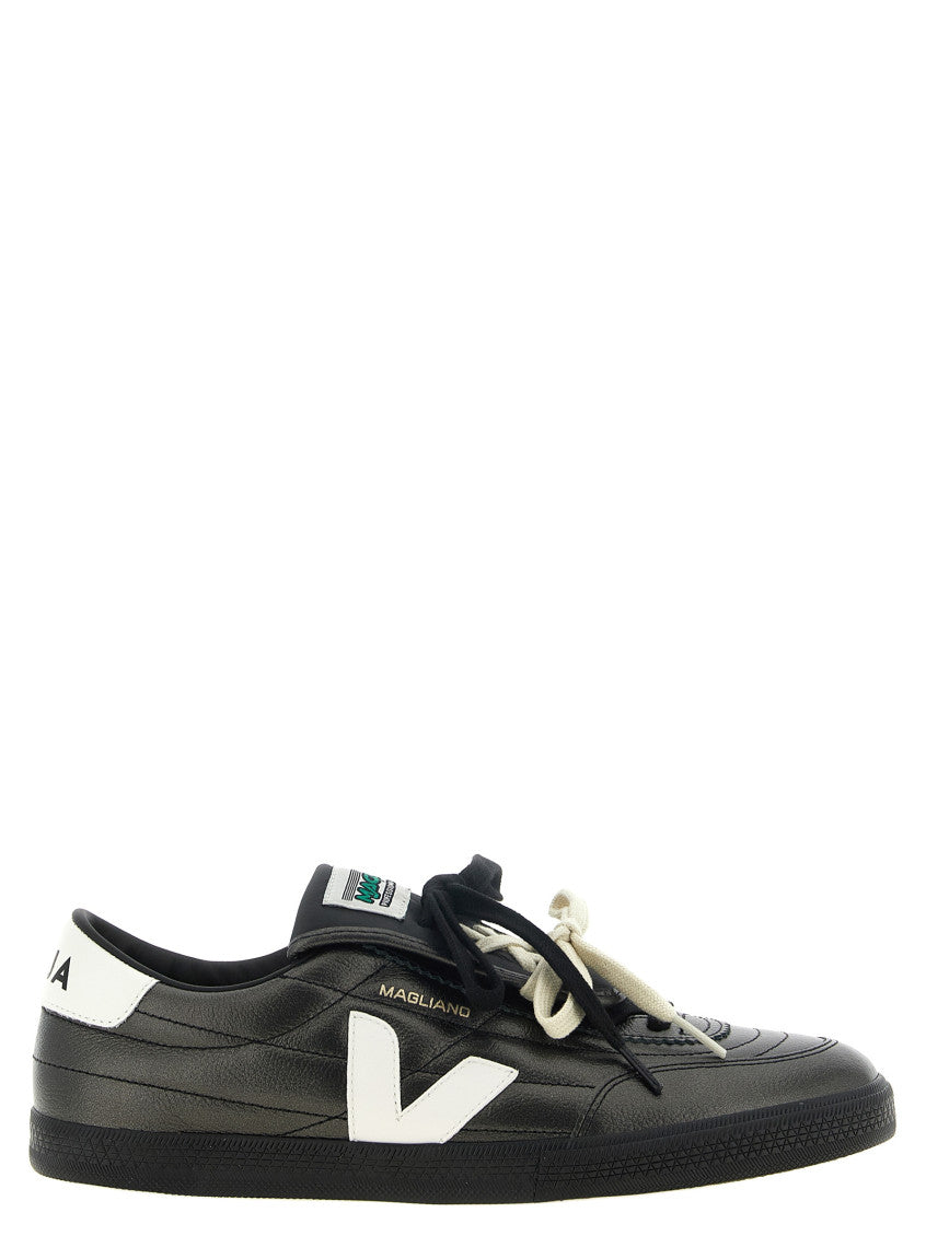 Black Logo Panenka Sneakers 1