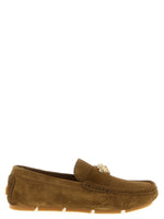 Brown Logo Loafers 1