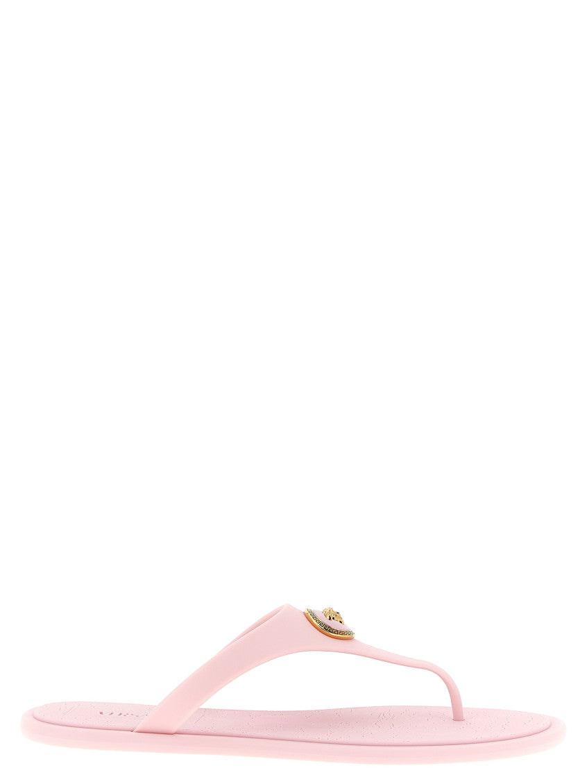 Pink Slip On Sandals 1