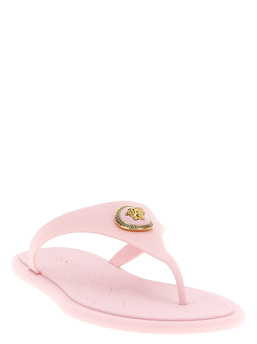 Pink Slip On Sandals 2