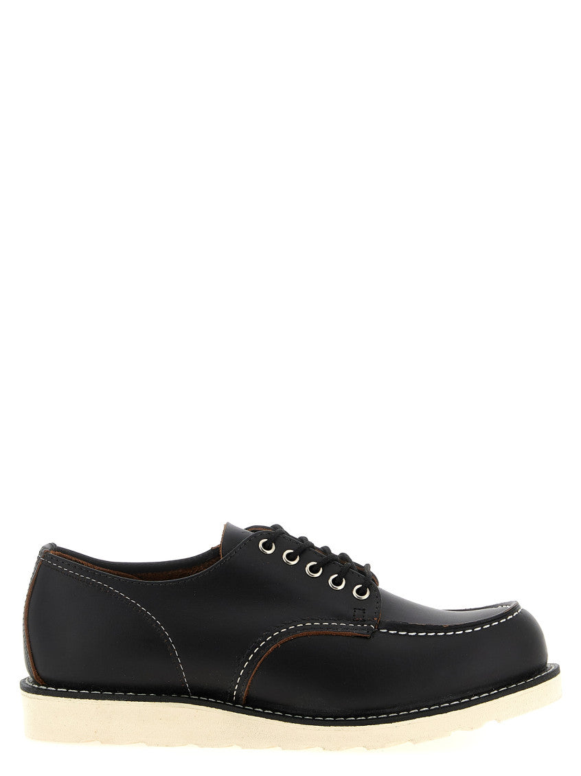 Black Leather Lace Up Shoes 1