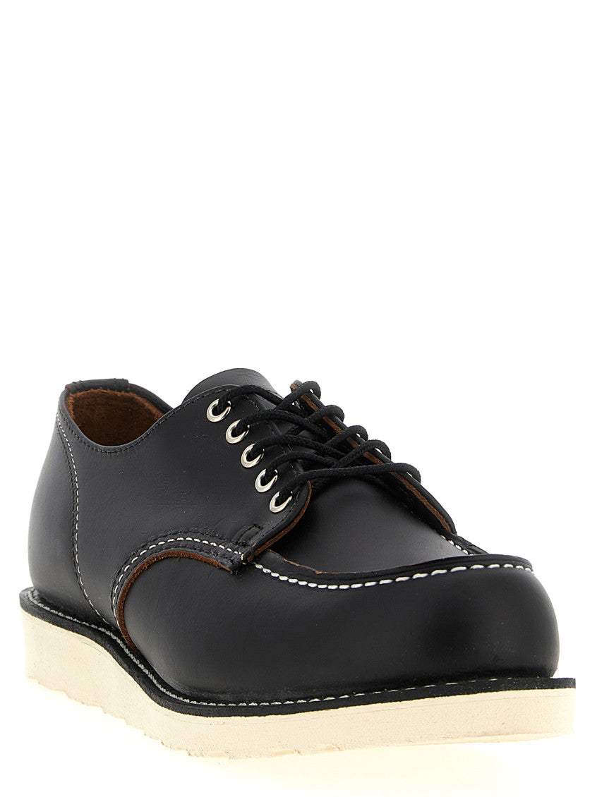 Black Leather Lace Up Shoes 2