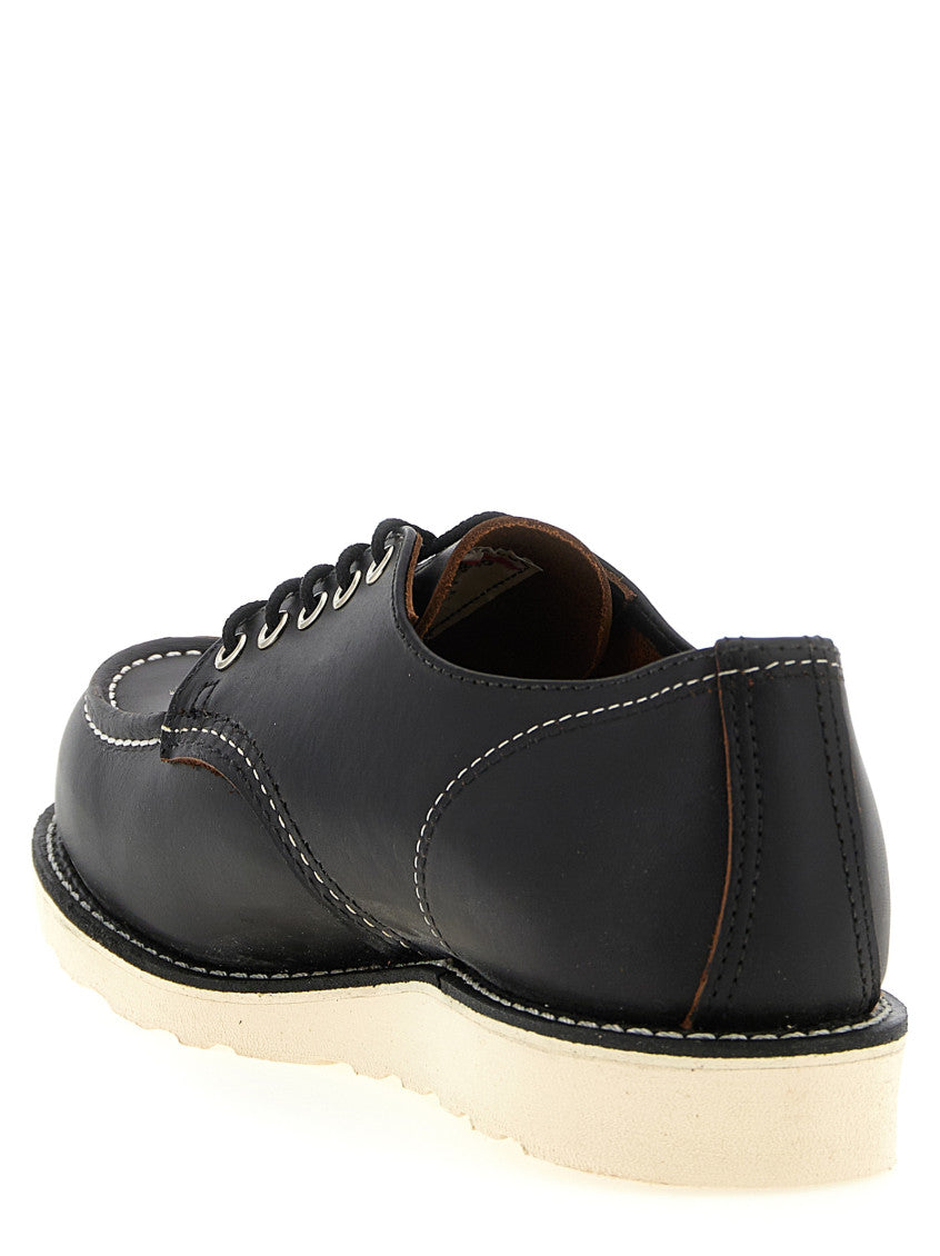 Black Leather Lace Up Shoes 3
