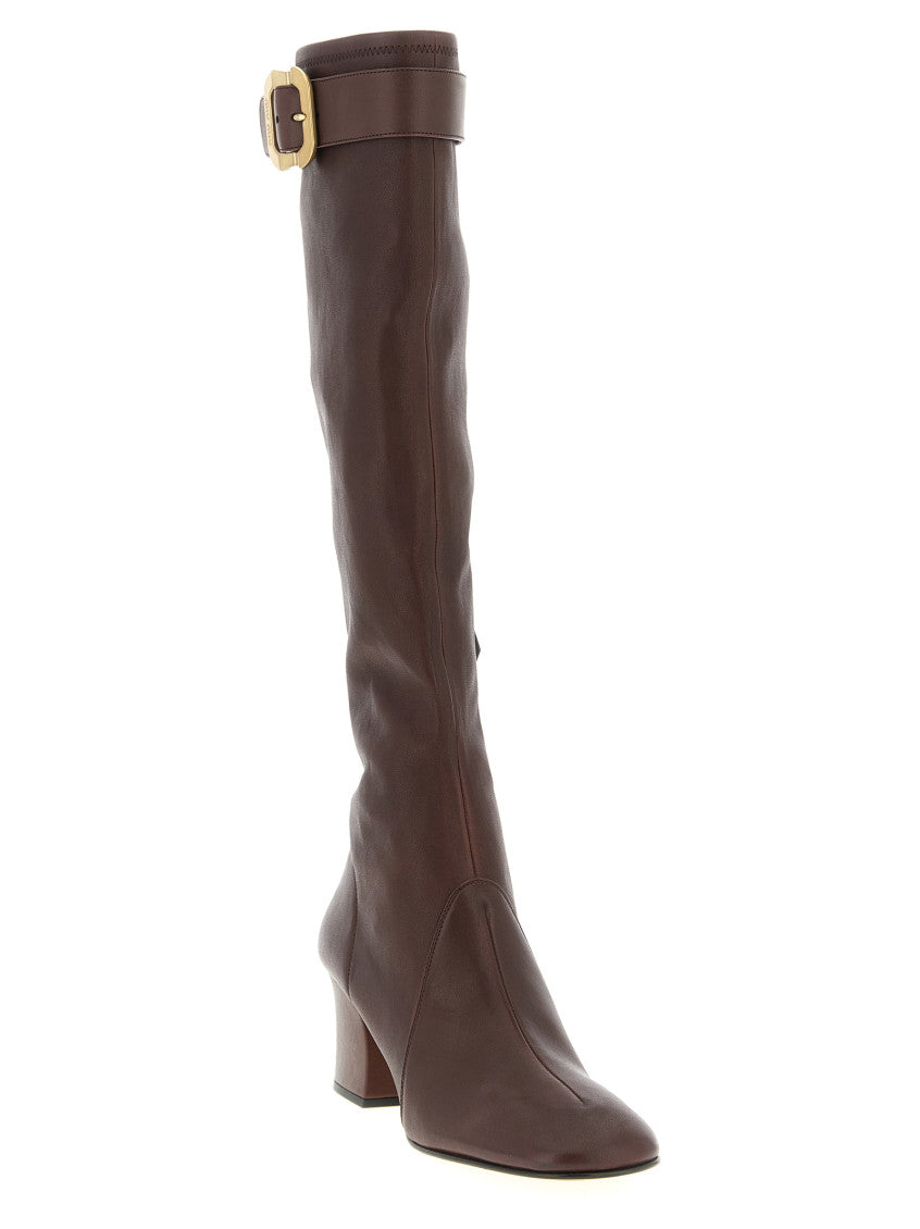 Brown High Boots 2
