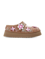 Brown Floral Sandals 1