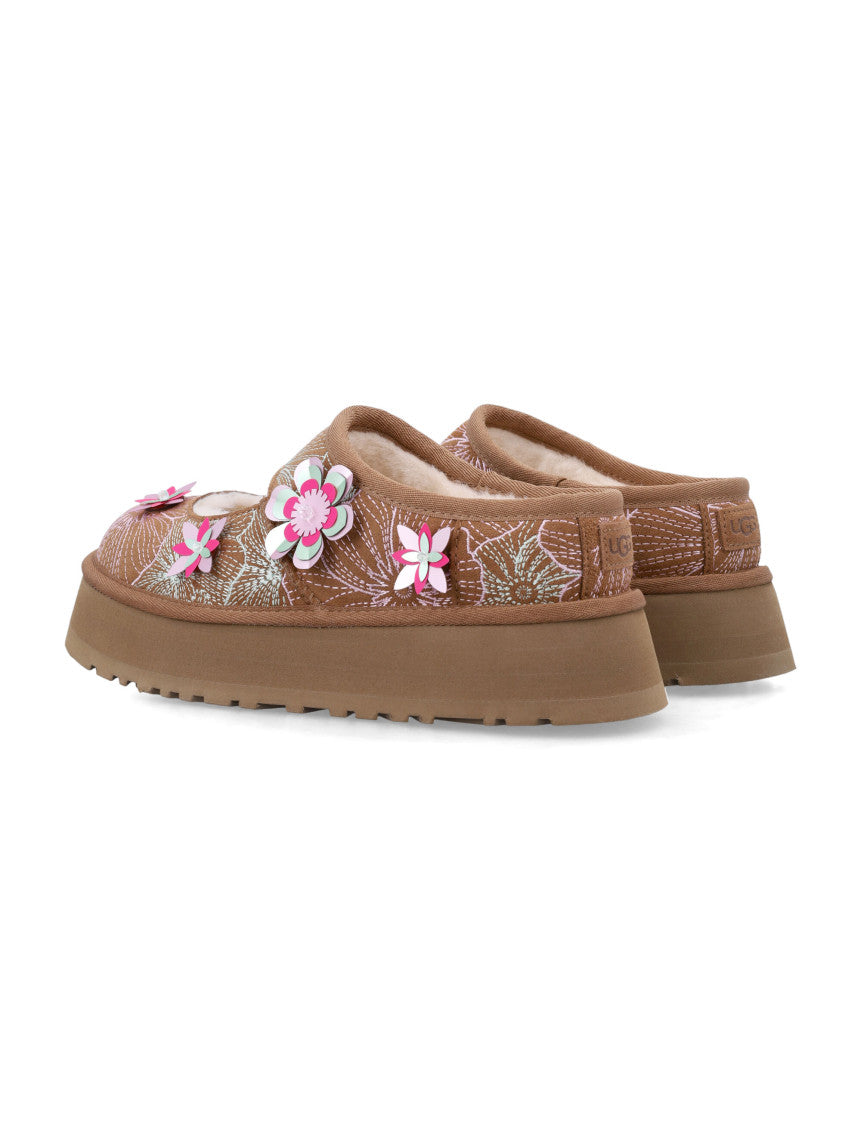 Brown Floral Sandals 3