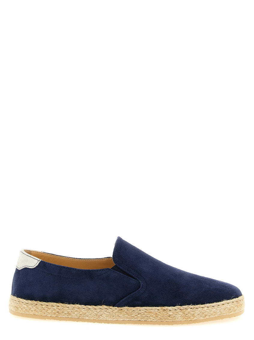 Blue Suede Espadrilles 1