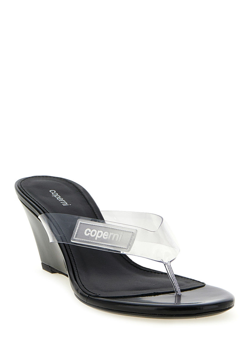 White Logo Wedges 2