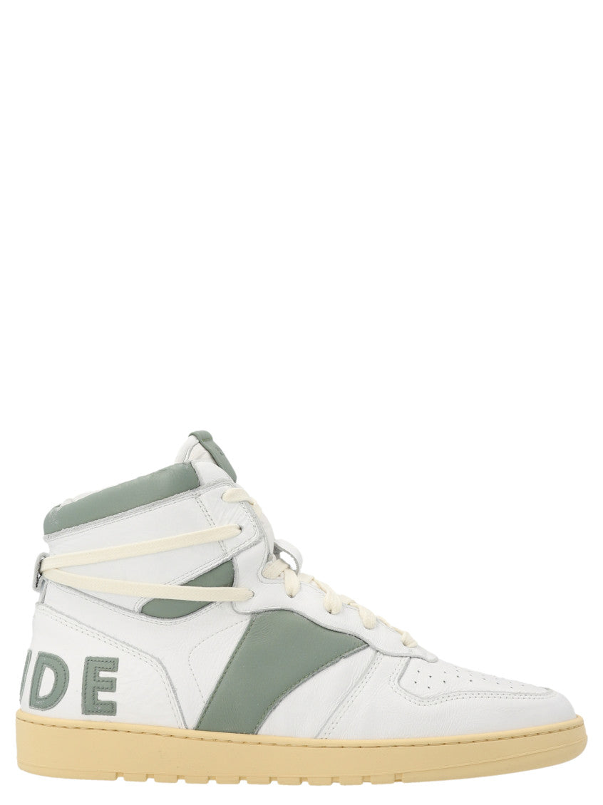 White Green Rhecess Sneakers 1