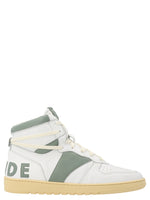 White Green Rhecess Sneakers 1