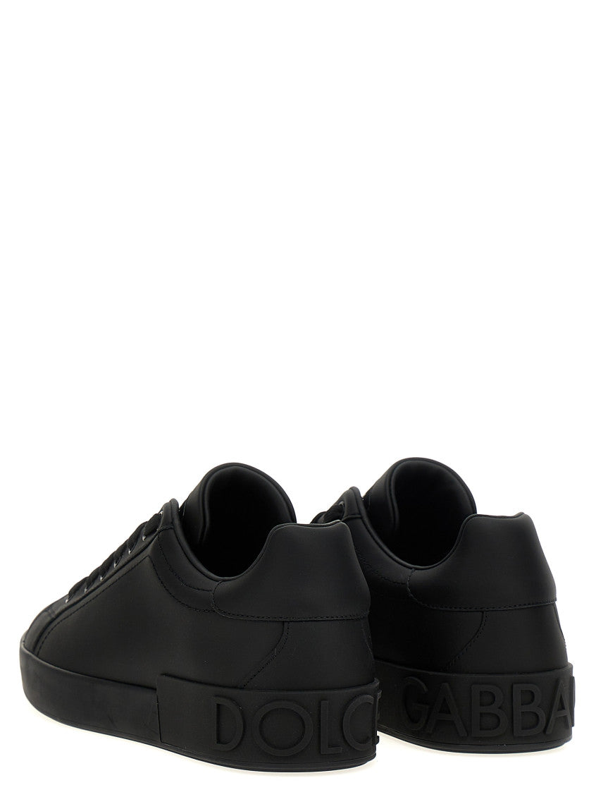 Black Portofino Sneakers 2
