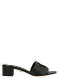 Black Logo Heels 1