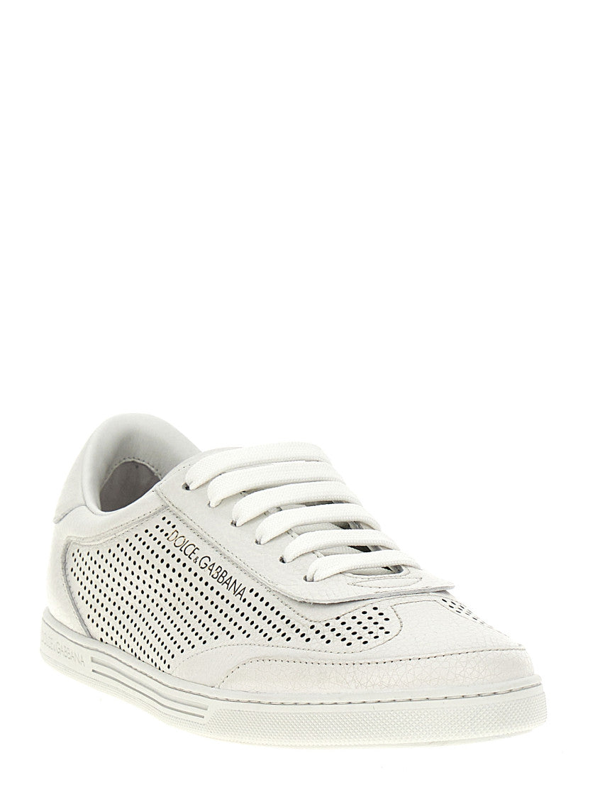 White Lace Up Sneakers 2