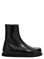 Black Accom Ankle Boots 1
