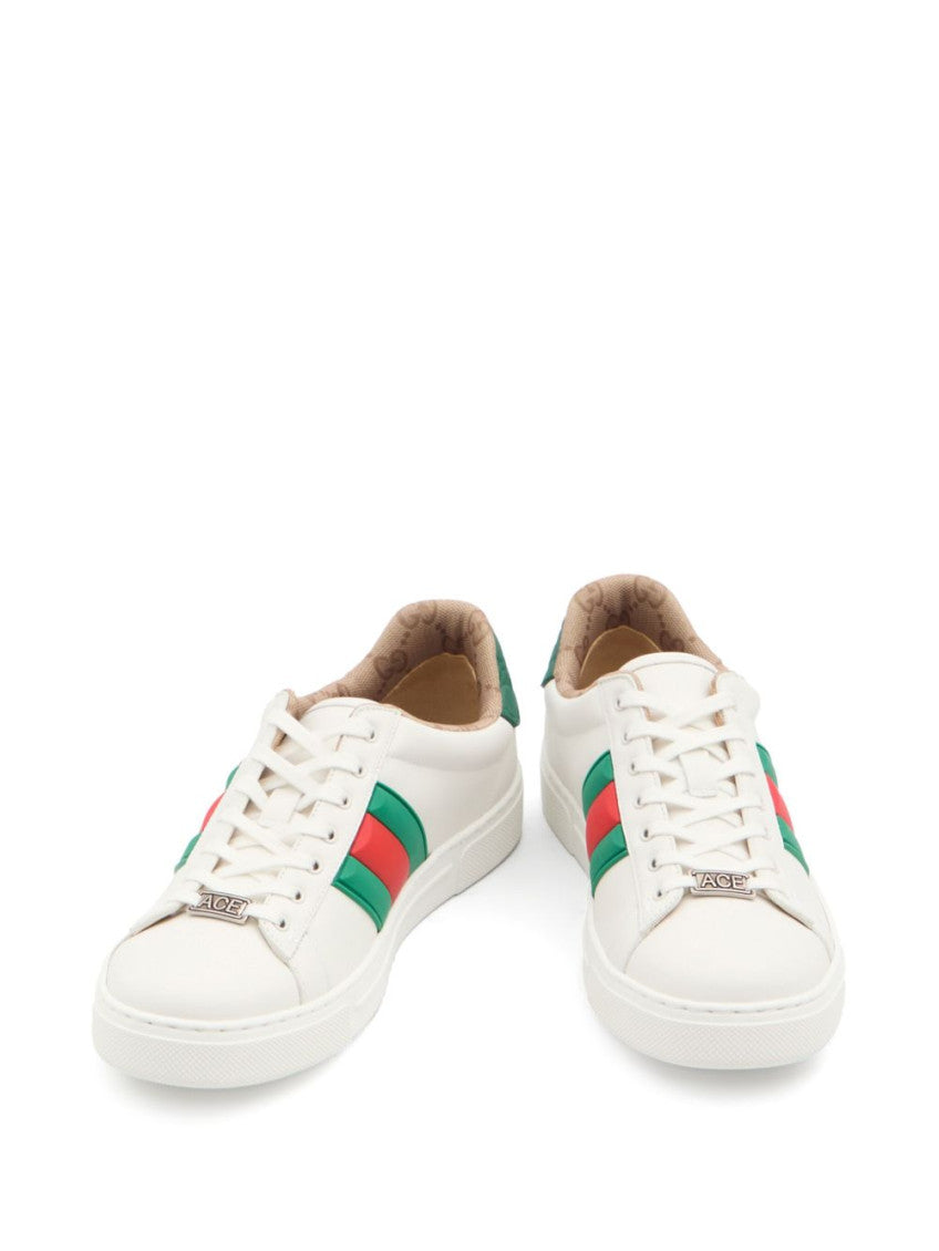 White Leather Sneakers 2