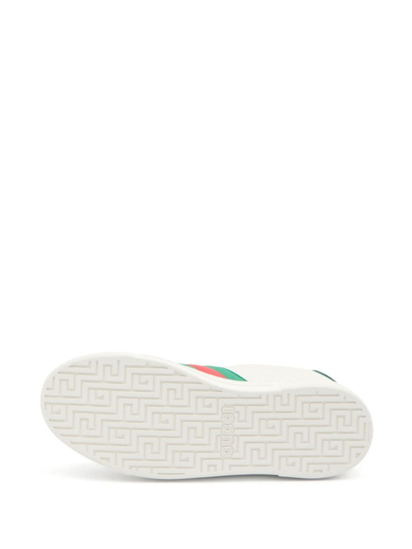 White Leather Sneakers 4