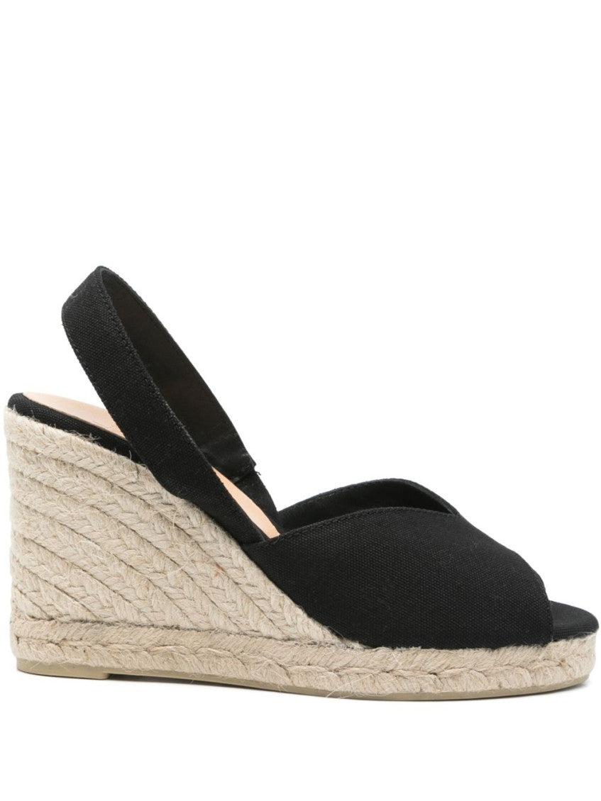 White Slingback Wedges 1